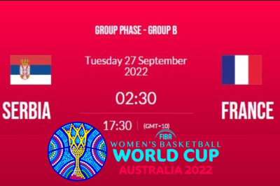 Serbia vs France FIBA Women Basketball World Cup / IntergaSports