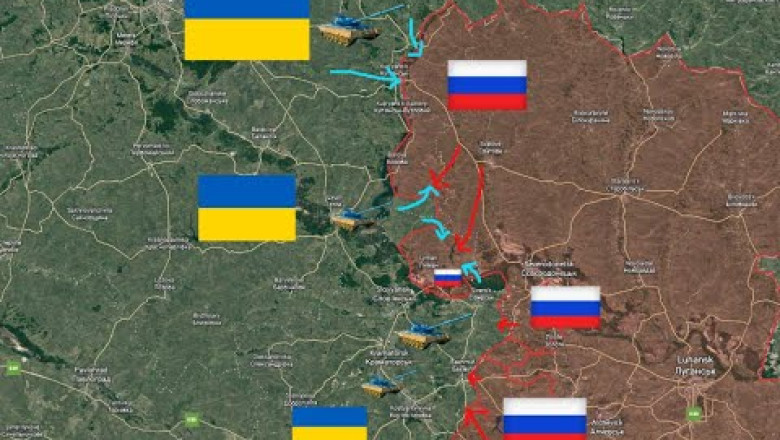 Ukraine War Map Afu To Envelope Lyman Rf Makes Gains South Of Bakhmut All Quiet In Kherson 1664295199 B 