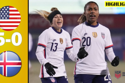 USA vs Iceland 5-0 All Goals & Extended Highlights | 2022 SheBelieves Cup