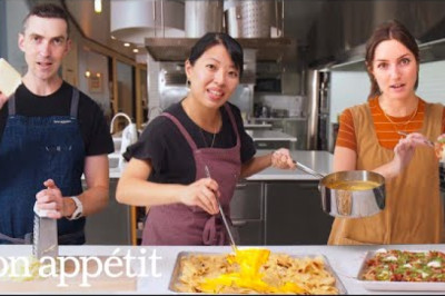 6 Pro Chefs Make Their Ultimate Nachos | Test Kitchen Talks | Bon Appétit