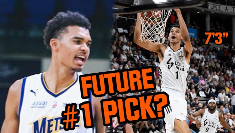7'3" Victor Wembanyama INSANE Highlights! NBA Teams Are Desperate To Land This Projected #1 Pick 😱