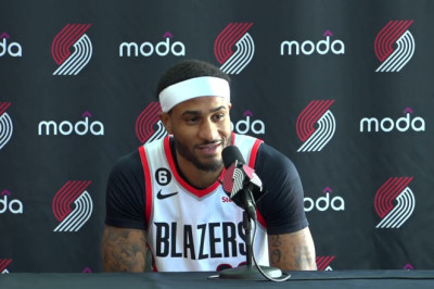 Gary Payton II | 2022 Trail Blazers Media Day