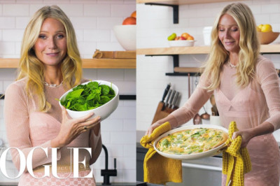 Gwyneth Paltrow Cooks Her Breakfast Frittata | Vogue