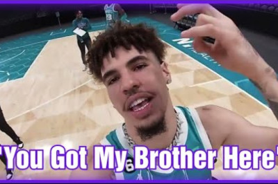LaMelo Ball Behind The Scenes Look At Hornets Media Day!