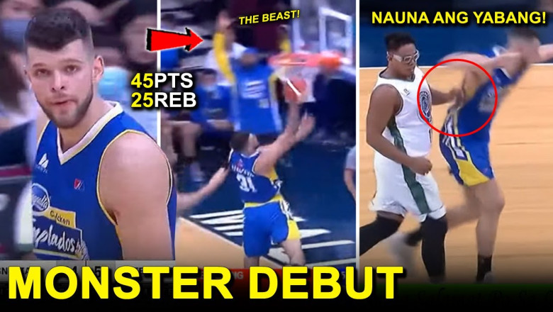 MAMAW Debut para sa IMPORT ng Magnolia Hotshots! | 45pts 25rebs | Nauna ang YABANG ni Prosper!