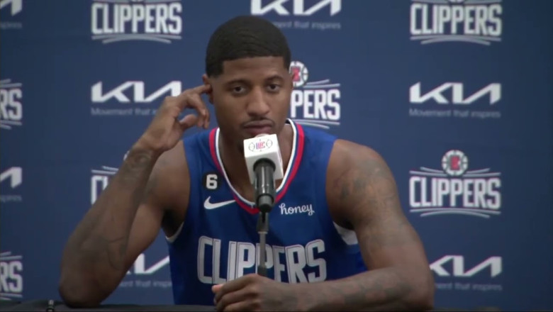 Paul George 2022 NBA Media Day Interviews