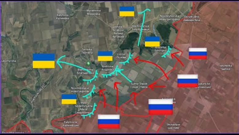 Ukraine War Map | Kherson Counter Offensive Collapsing | Lyman In ...