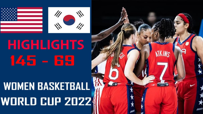 USA W vs South Korea W MATCH Highlights | Women's Basketball World Cup 2022 | 9.26.2022
