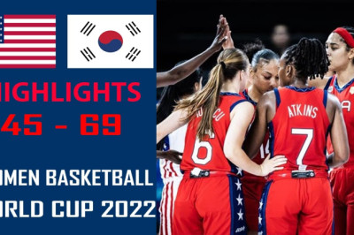 USA W vs South Korea W MATCH Highlights | Women's Basketball World Cup 2022 | 9.26.2022