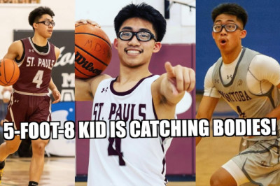5-FOOT-8 WITH GOGGLES DUNKING LIKE CRAZY! Lorence Dela Cruz is the Truth!