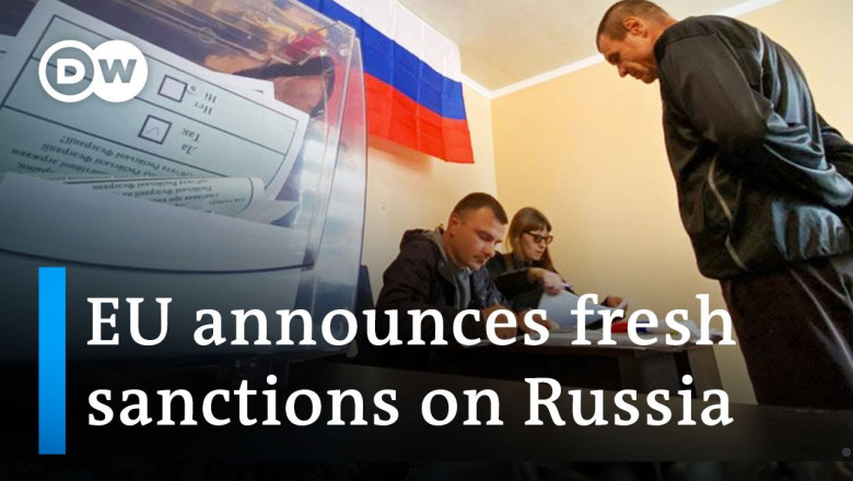 EU plans new Russia sanctions after sham 'referendums' | DW News