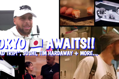 [HD] Steph Curry: “Road trip!”; arrival in Tokyo; Tim Hardaway acts as ambassador for #NBAJapanGames