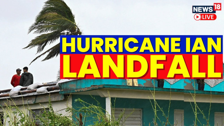 Hurricane Ian Landfall Live | Hurricane Ian Florida 2022 Live | Hurricane Ian Latest | Florida Live