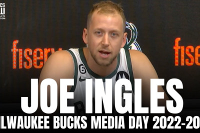 Joe Ingles talks Decision to Sign With Milwaukee Bucks, Giannis Greatness & Injury Status for Season