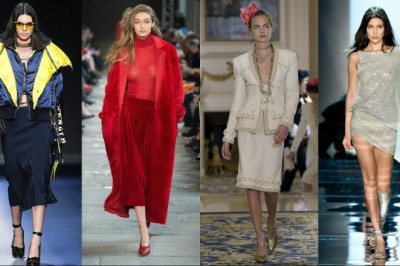 Kendall Jenner vs Gigi Hadid vs Bella Hadid vs Cara Delevingne Best Runway✨.