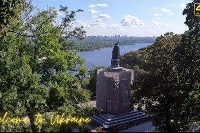 Kyiv City Walking Tour 25.09.2022. Ukraine, Europe. Virtual tour in Kyiv.