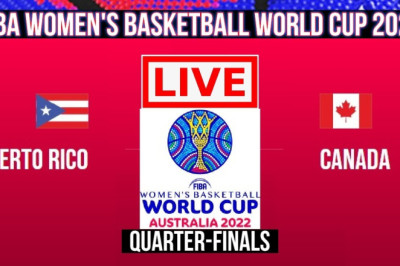 Puerto Rico Vs Canada | Quarter-Finals | FIBA Women's Basketball World Cup 2022 | Live Scoreboard