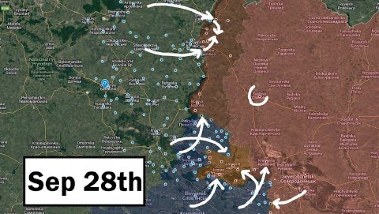 Russia-Ukraine War - Lyman In Dire Straits - September 28th