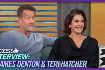 'Desperate Housewives' Teri Hatcher and James Denton Gush Over Reuniting For Christmas Movie