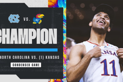 Kansas vs. North Carolina - 2022 National Championship extended highlights