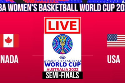 Live: Canada Vs USA | Semi-Finals | FIBA Women's Basketball World Cup   2022 | Live Scoreboard