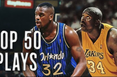 Shaquille O'Neal TOP 50 CAREER PLAYS