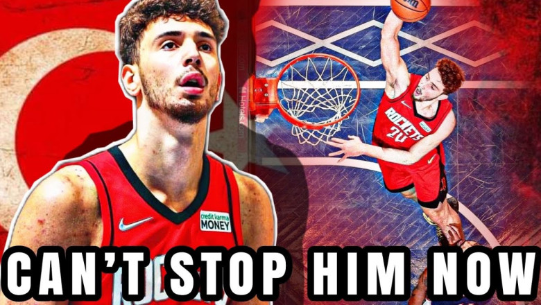 The Houston Rockets CAN'T HIDE Alperen Şengün anymore from the NBA | ft. Eurobasket 2022