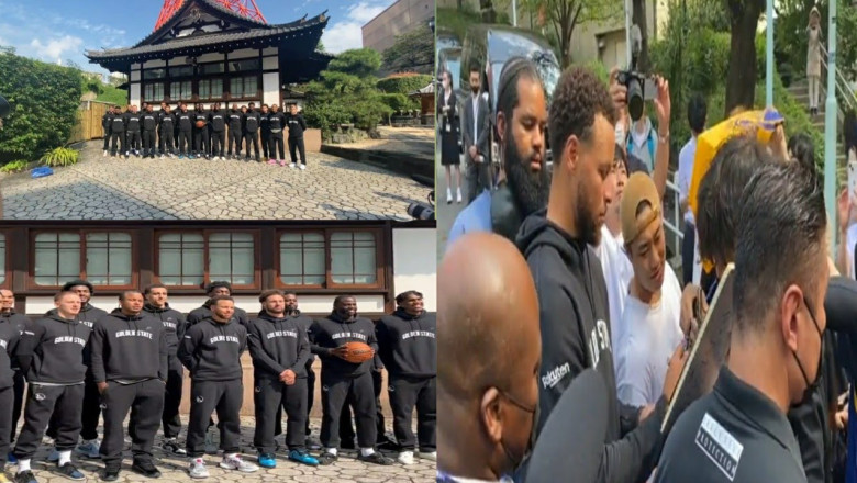 Warriors Enjoying in Tokyo Tower Japan 🇯🇵
