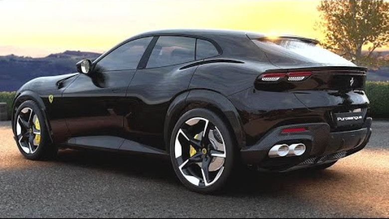 2023 Ferrari Purosangue SUV/Engine Sound 715 HP