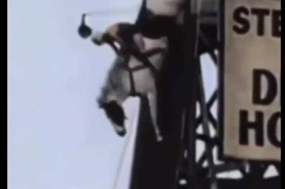 Horse Diving was a real sport in 1923