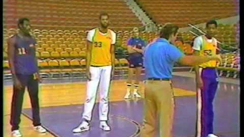 Lakers AM shootaround, 1983