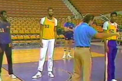 Lakers AM shootaround, 1983