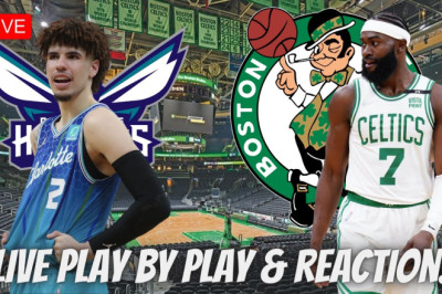 Charlotte Hornets vs Boston Celtics | Live Play by Play & Reaction | Hornets vs Celtics