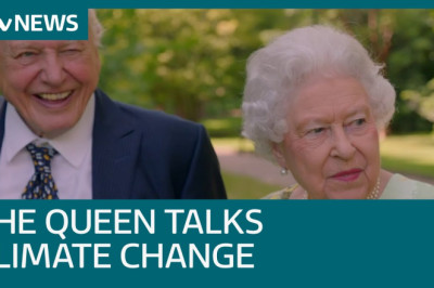 Queen shows funny side in conversation with Sir David Attenborough for ITV documentary | ITV News