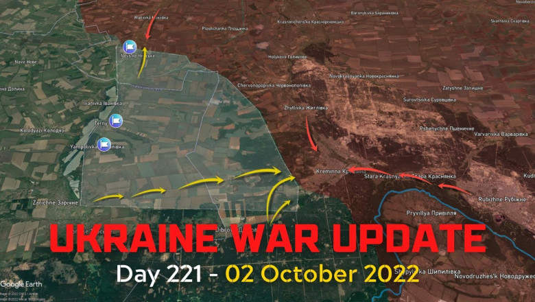 Ukrainians Continue To Push East After Capturing LYMAN, Frontline Is ...