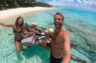 48 HOURS LIVING FROM LAND and SEA (Island Survival Double Episode)