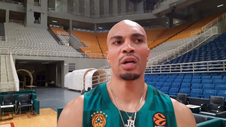 Andrew Andrews talks joining Panathinaikos, debut EuroLeague season, rivalry with Olympiacos