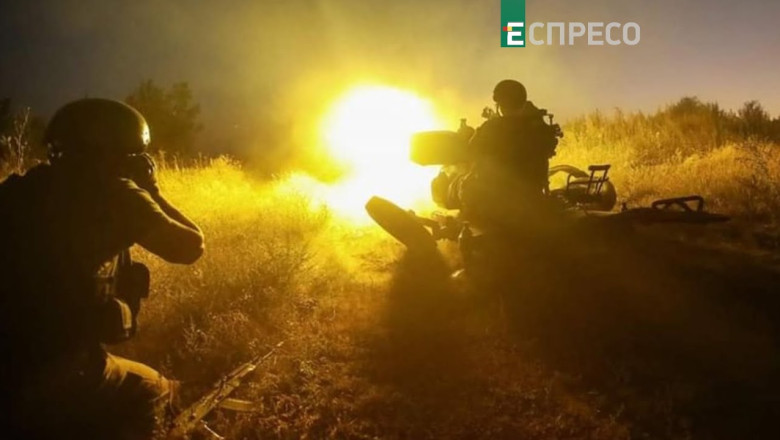 Fierce battle in Liman: our armored personnel carrier fights with the Russians