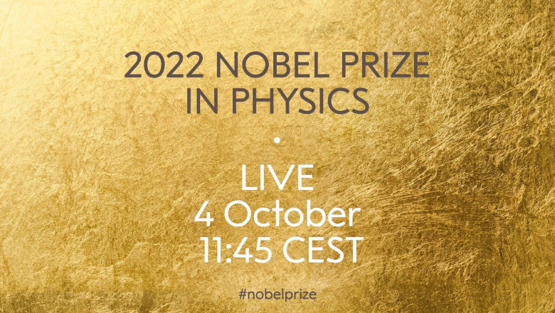 Announcement of the 2022 Nobel Prize in Physics