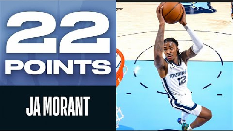 Ja Morant Shows Out In #NBAPreseason Debut With  22 PTS &amp; 7 AST 👀