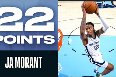 Ja Morant Shows Out In #NBAPreseason Debut With  22 PTS & 7 AST 👀