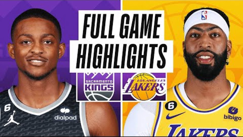KINGS at LAKERS | NBA PRESEASON FULL GAME HIGHLIGHTS | October 3, 2022