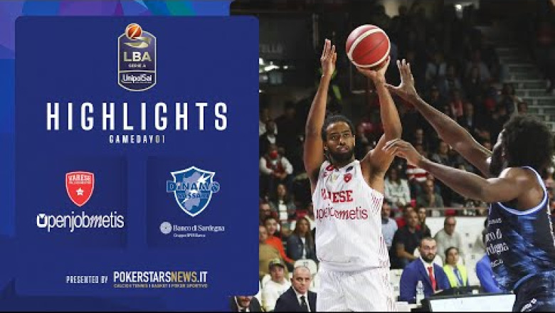 Openjobmetis Varese - Banco di Sardegna Sassari | Serie A UnipolSai 2022/23