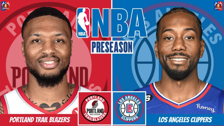 Portland Trail Blazers Vs Los Angeles Clippers | NBA Live Scoreboard today🏀