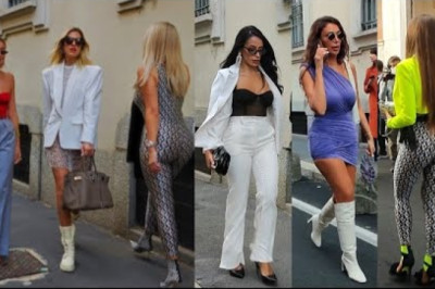 Influencers at the Milan Fashion Week🇮🇹 ELISABETTA FRANCHI SS23, LORENZO SERAFINI StreetStyle