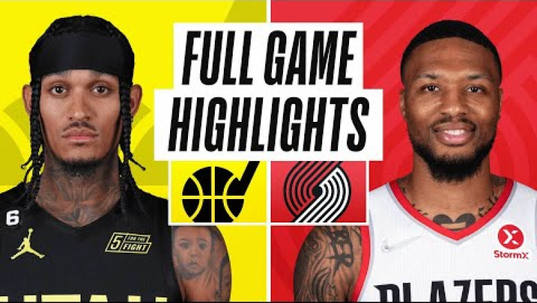 JAZZ at TRAIL BLAZERS | NBA PRESEASON FULL GAME HIGHLIGHTS | October 4, 2022