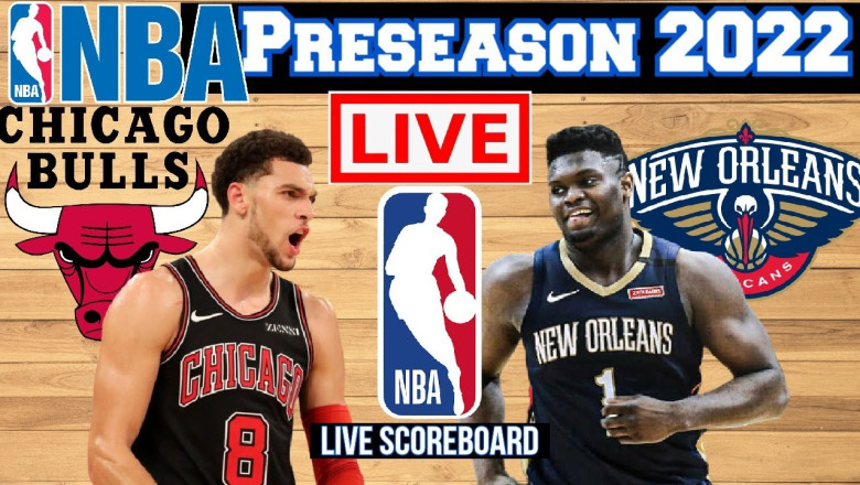 Live: Chicago Bulls Vs New Orleans Pelicans | NBA Preseason | Scoreboard | Play by Play | Bhordz TV