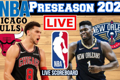 Live: Chicago Bulls Vs New Orleans Pelicans | NBA Preseason | Scoreboard | Play by Play | Bhordz TV