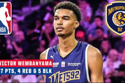 Victor Wembanyama LIVES UP to the hype 🔥 37 PTS, 4 REB & 5 BLK in first professional US game