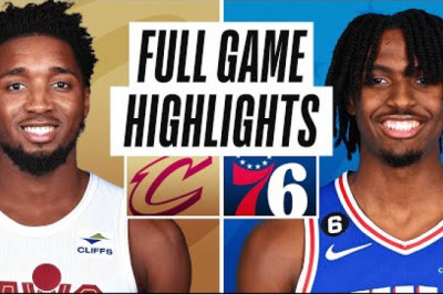 CAVALIERS at 76ERS | NBA PRESEASON FULL GAME HIGHLIGHTS | October 5, 2022